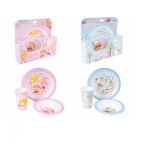 Hugs & Kisses Happy Town Baby Dinner Set