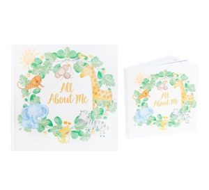 As I Grow Animal Safari Baby Record Book