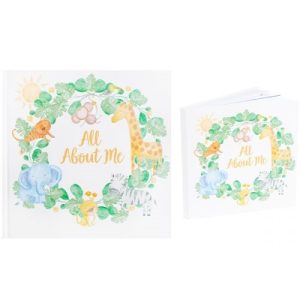 As I Grow Animal Safari Baby Record Book