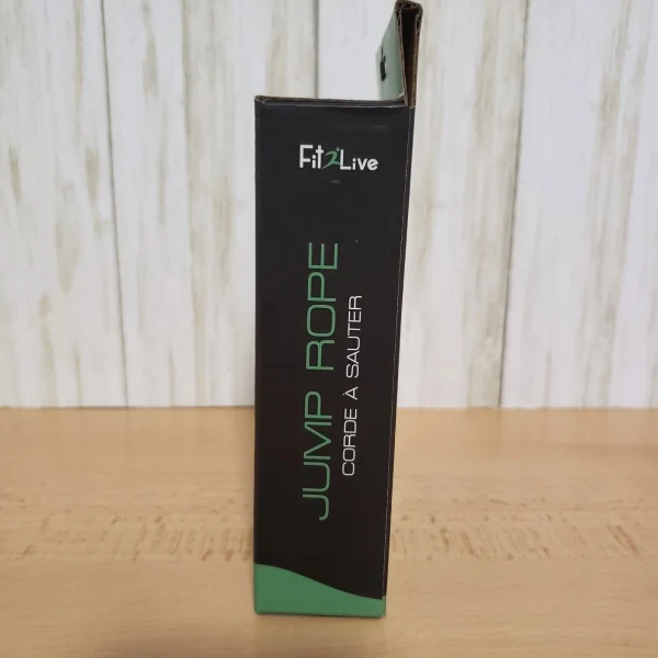 Fit2Live Metal & Rubber Skipping Rope 9ft
