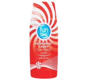 Fun Time Peppermint Candy Flavoured Lube 75ml