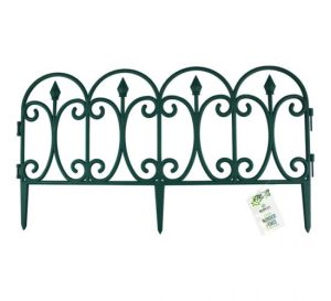 Rowan Green Garden Border Fence 60.5cm X 33cm