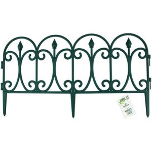 Rowan Green Garden Border Fence 60.5cm X 33cm