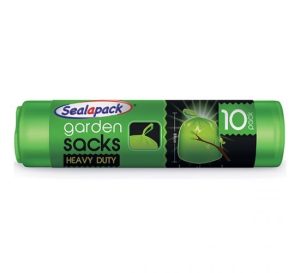 Sealapack Heavy Duty Green Garden Sacks 86cm Pack Of 10