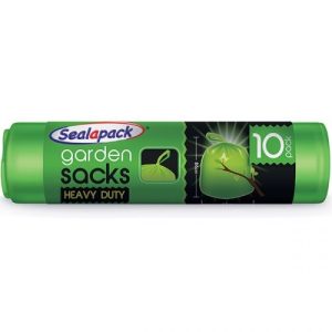 Sealapack Heavy Duty Green Garden Sacks 86cm Pack Of 10