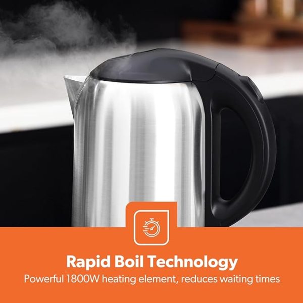 Geepas Stainless Steel Electric Kettle 1.8l