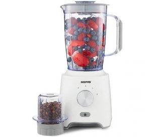 Geepas 600W 3-Speed Smoothie Maker Coffee Grinder & Food Blender 1.8L