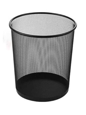 Store Smart Silver Metal Mesh Bin 27cm X 23.5cm