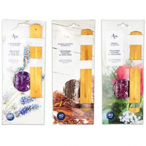 Aira Incense Sticks & Holder Pack Of 40
