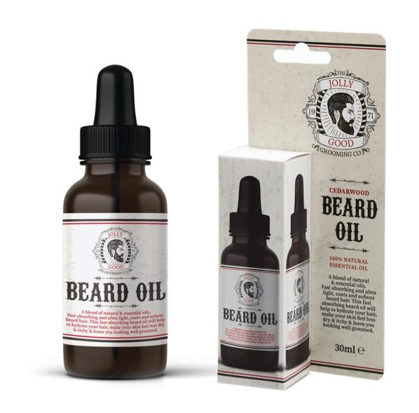 Jolly Good Grooming Co Cedarwood Beard Oil 30ml