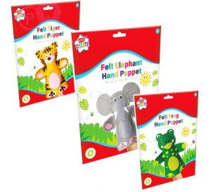 Kids Create Sewing Felt Hand Puppets