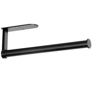 Sitara Black Under Cabinet Kitchen Roll Holder 33.5cm