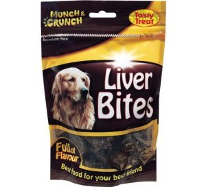 Munch & Crunch Liver Bites 125G