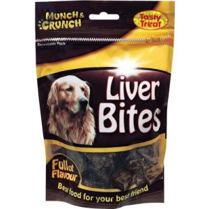 Munch & Crunch Liver Bites 125G