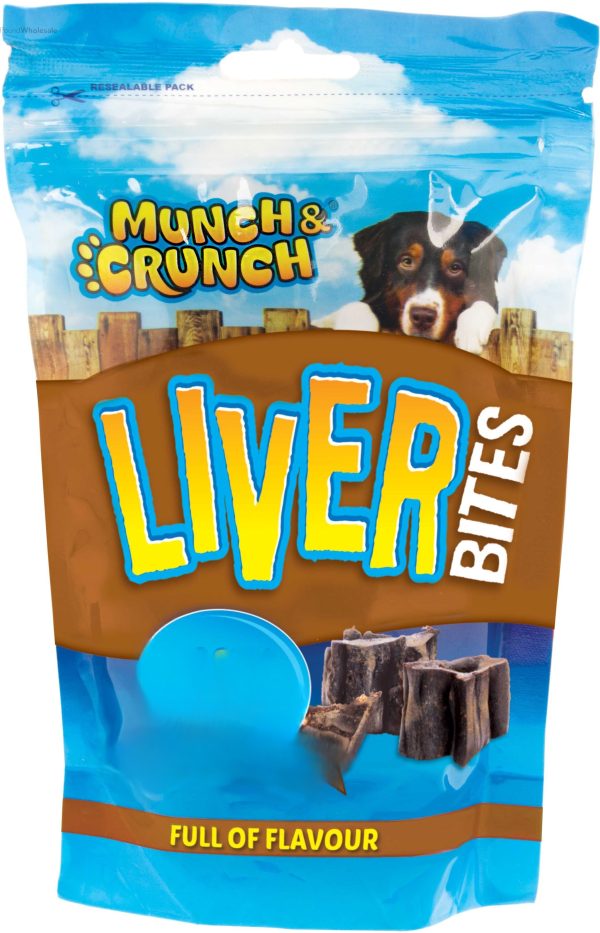 Munch & Crunch Liver Bites 125G
