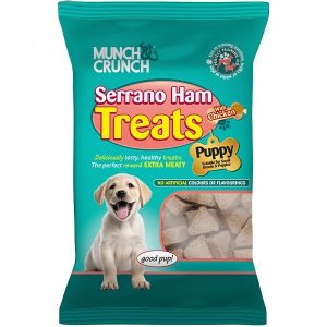 Munch & Crunch Serrano Ham & Chicken Puppy Treats 150g