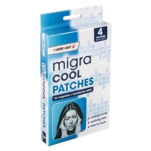 Masterplast Migra Cool Patches 5cm X 12cm Pack Of 4