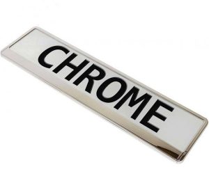 Montoya Number Plate Holder Chrome