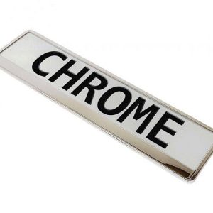 Montoya Number Plate Holder Chrome