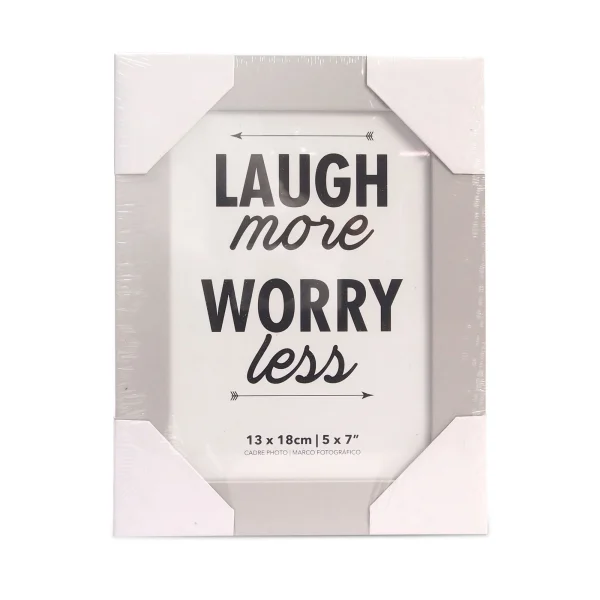 Home Collection Nottingham Grey Photo Frame 13cm X 18cm