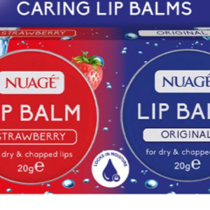 Nuage Original & Strawberry Caring Lip Balms 20g Pack Of 2