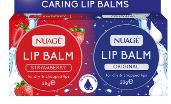 Nuage Original & Strawberry Caring Lip Balms 20g Pack Of 2