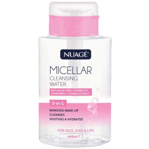 Nuage 3-in-1 Pump Action Micellar Cleansing Water 400ml