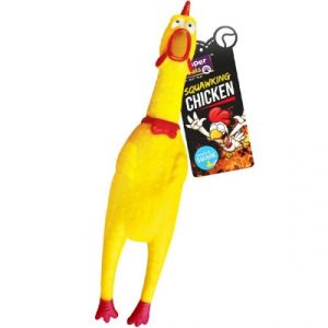Cooper & Pals Squawking Chicken Dog Toy