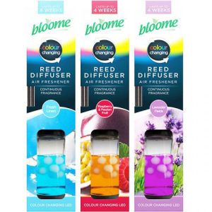 Bloome Colour-Changing Reed Diffuser 30ml Air Freshener