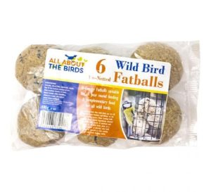 All About The Birds Wild Bird Fat Balls Pack of 6