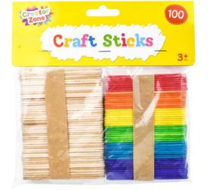 Creator Zone Craft Sticks 100pk