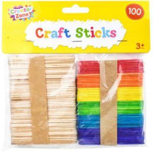 Creator Zone Craft Sticks 100pk