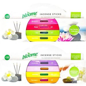 Bloome Assorted Fragrance Incense Sticks Pack Of 32