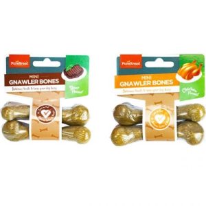 Pure Breed Mini Gnawler Dog Bones Pack of 2 80g