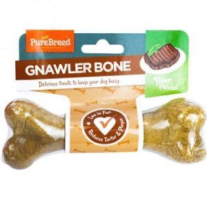 Pure Breed Beef Gnawler Dog Bone 105g