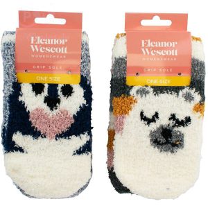 Eleanor Wescott Women's Microfibre Novelty Winter Socks