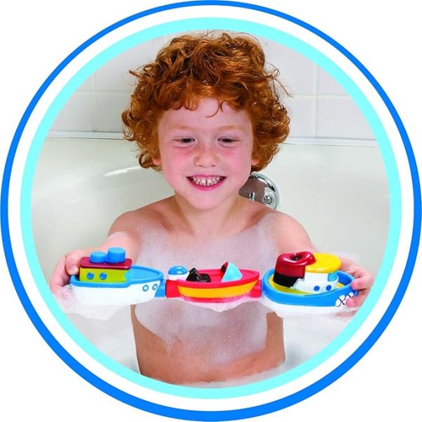 ALEX Rub A Dub Magnetic Boats Bath Toy Pack Of 3