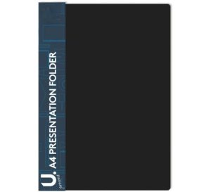 U. A4 Presentation Folder 20 Pages