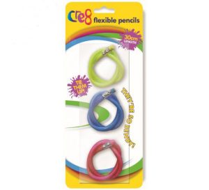 Cre8 Flexible Pencils Assorted Colours Pack Of 3