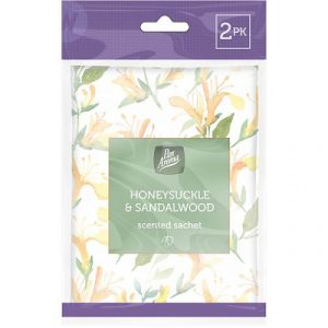 Pan Aroma Honeysuckle & Sandalwood Fragrance Sachets Pack Of 2
