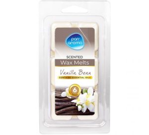 Pan Aroma Vanilla Bean Scented Wax Melts Pack Of 6