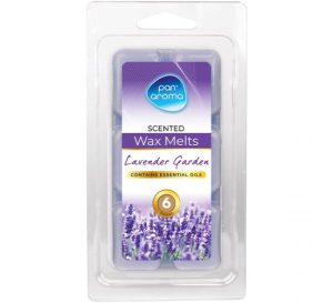 Pan Aroma Lavender Garden Scented Wax Melts Pack Of 6