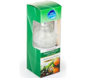 Pan Aroma Mediterranean Orchard Fragranced Beads Reed Diffuser 50ml