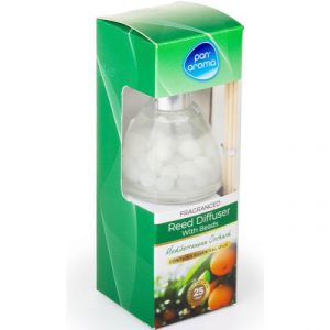 Pan Aroma Mediterranean Orchard Fragranced Beads Reed Diffuser 50ml