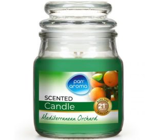 Pan Aroma Mediterranean Orchard Jar Scented Candle