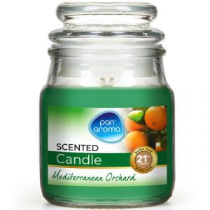 Pan Aroma Mediterranean Orchard Jar Scented Candle