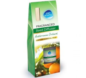 Pan Aroma Mediterranean Orchard Fragranced Reed Diffuser 30ml