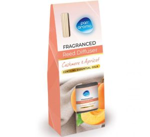 Pan Aroma Cashmere & Apricot Fragranced Reed Diffuser 30ml
