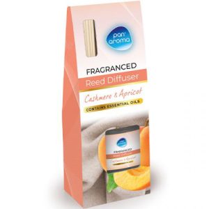 Pan Aroma Cashmere & Apricot Fragranced Reed Diffuser 30ml
