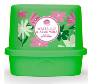 Pan Aroma Water Lily & Aloe Vera Bathroom Gel Air Freshener 150g